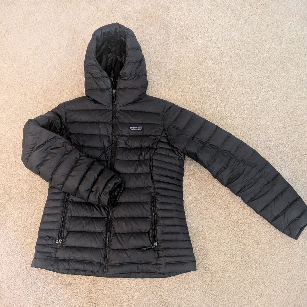 Patagonia hooded puffy jacket